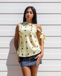 The Yellow Dottie Top