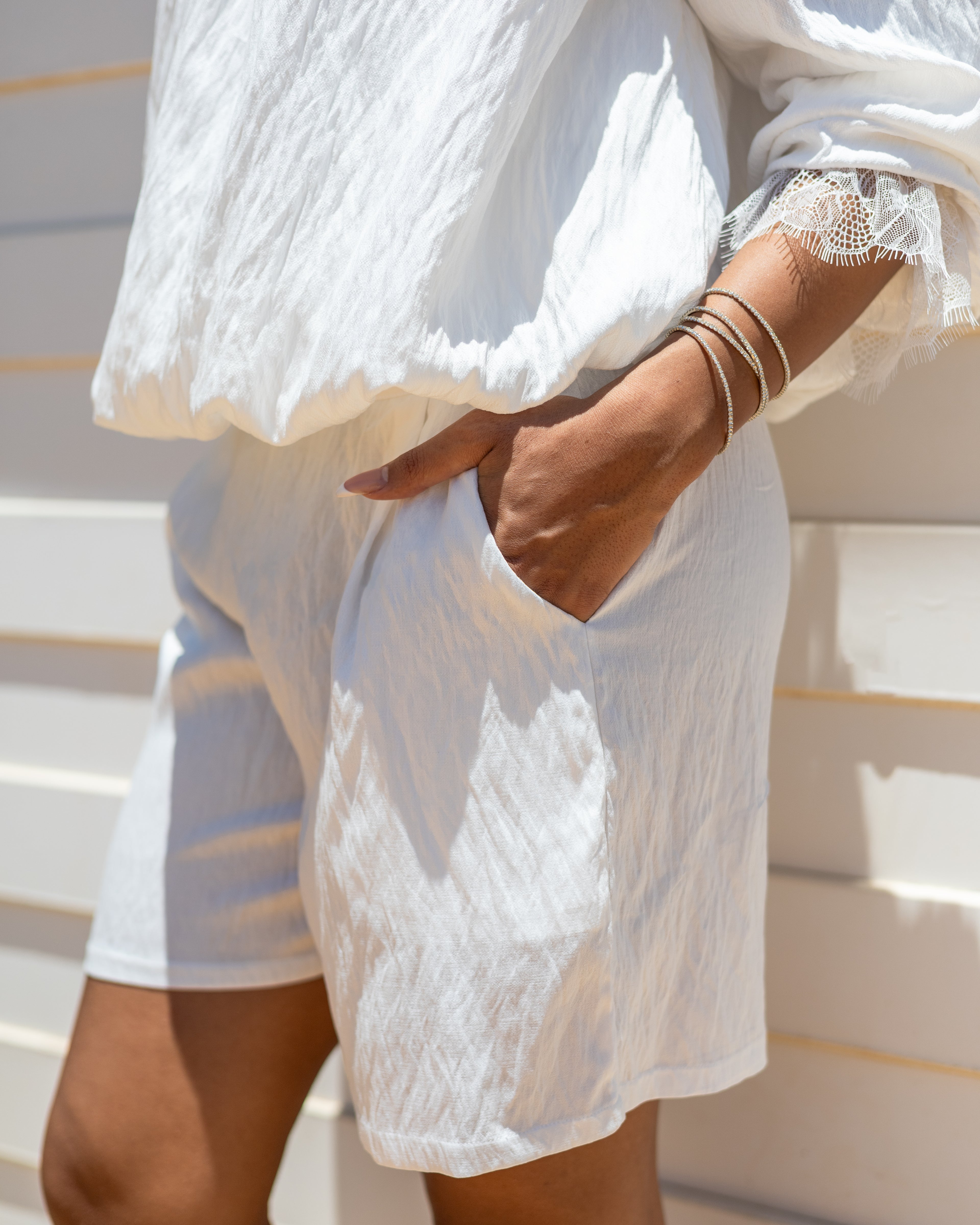Off-the-Shoulder Short Set